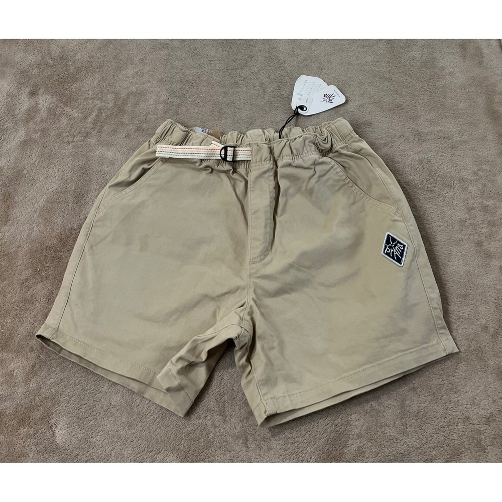 Prana Mojave Short Cliffside Mens XS Tan Organic Cotton 1972481 5in NEW